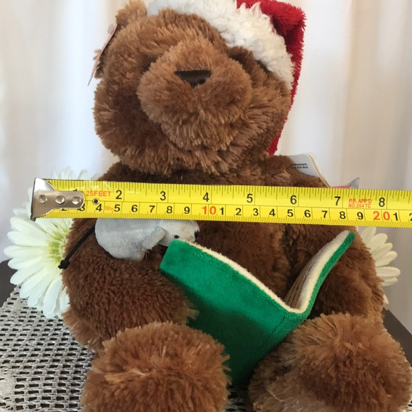 Twas the night before Christmas Reading Bear - Picture 7 of 7